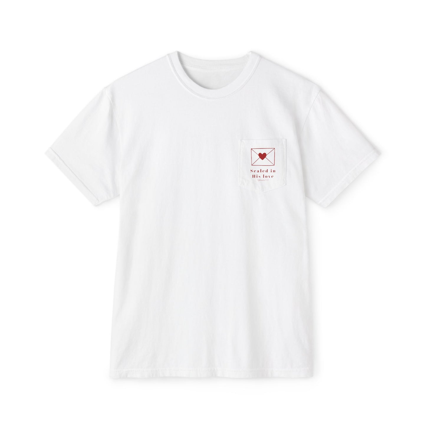 SEALED Envelope Pocket Comfortable and Cute Inspirational T-shirt